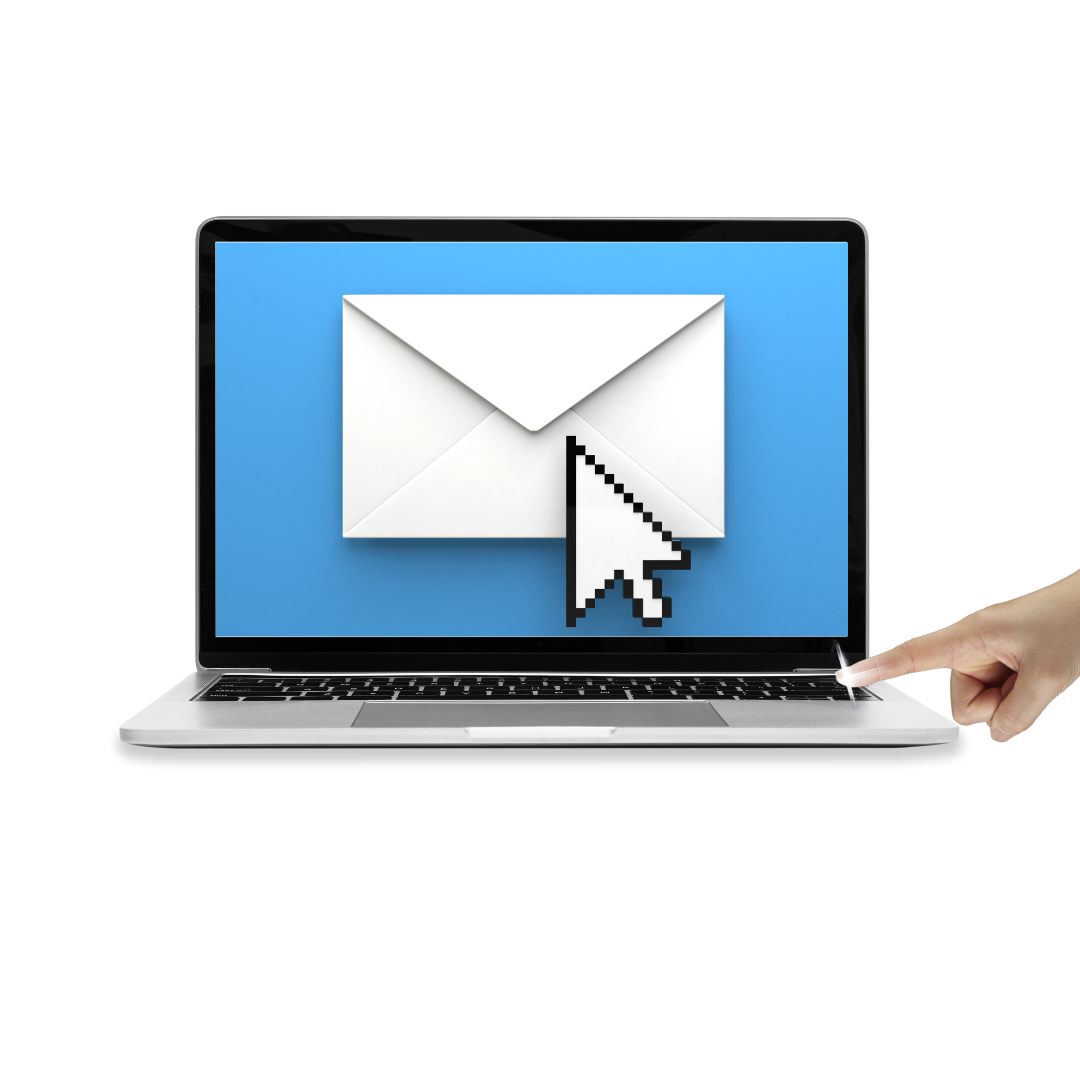 send your email