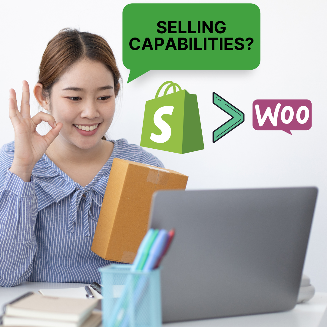 shopify and woo sales capabilities