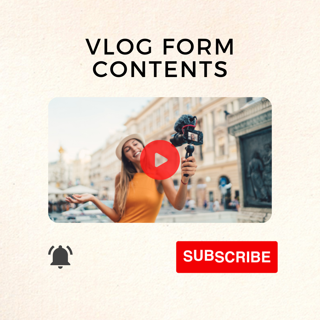 vlog form contents